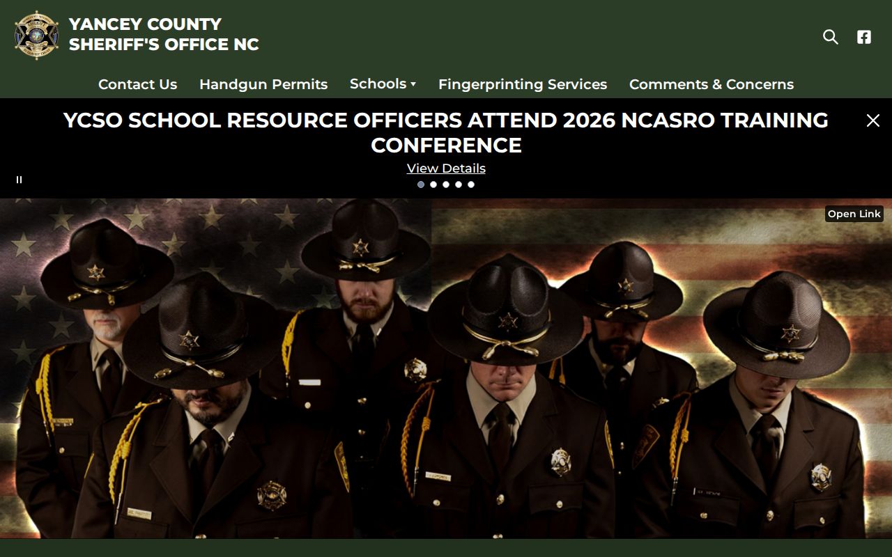 Yancey County arrest history official recent arrests interface