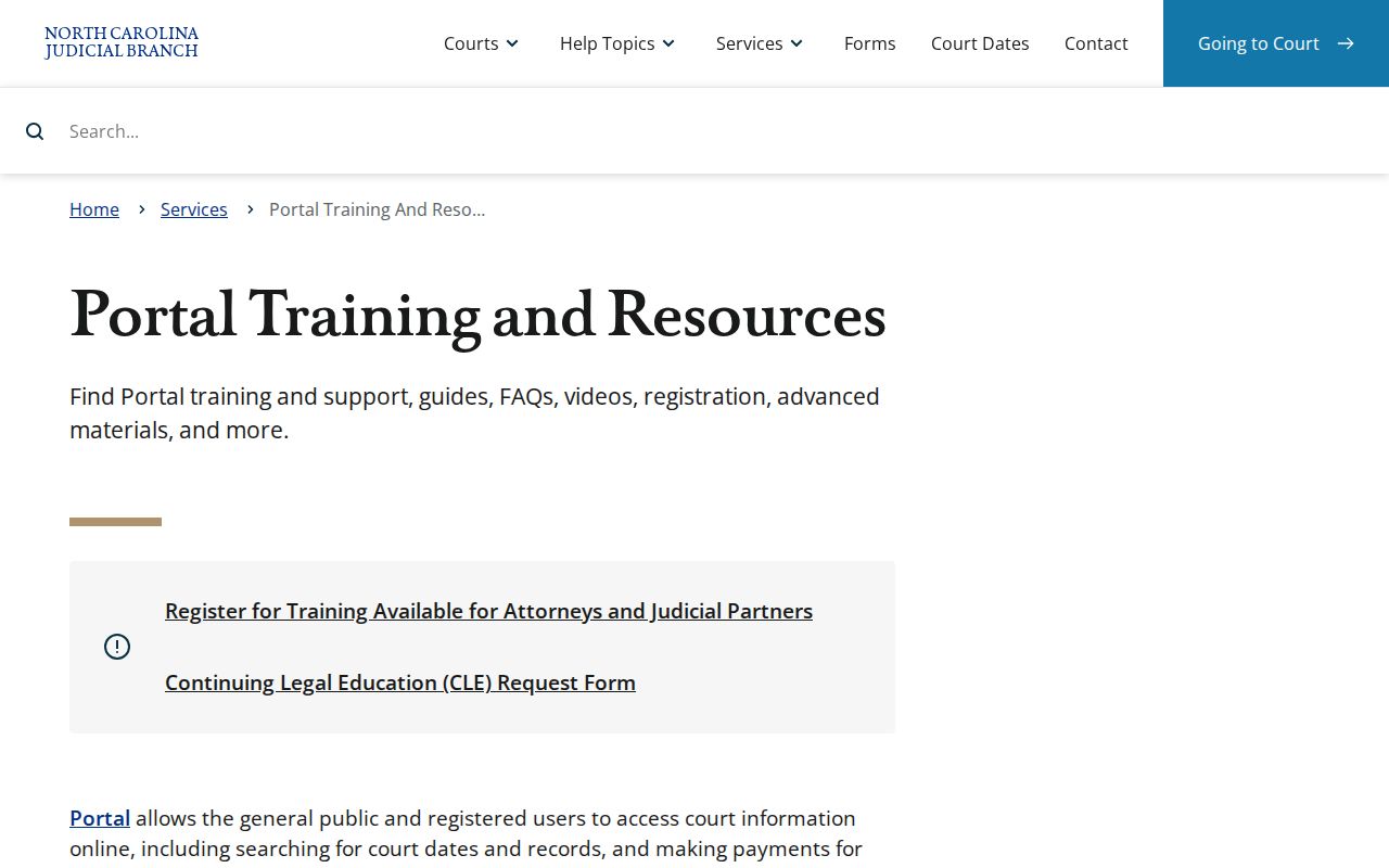 Yancey County criminal court cases Smart Search training